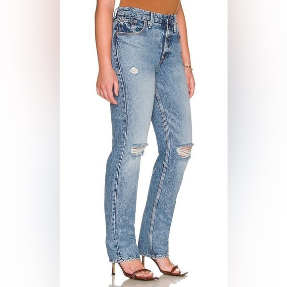 Good American Good '90s Icon In Blue065 Size 4 - Picture 5 of 10